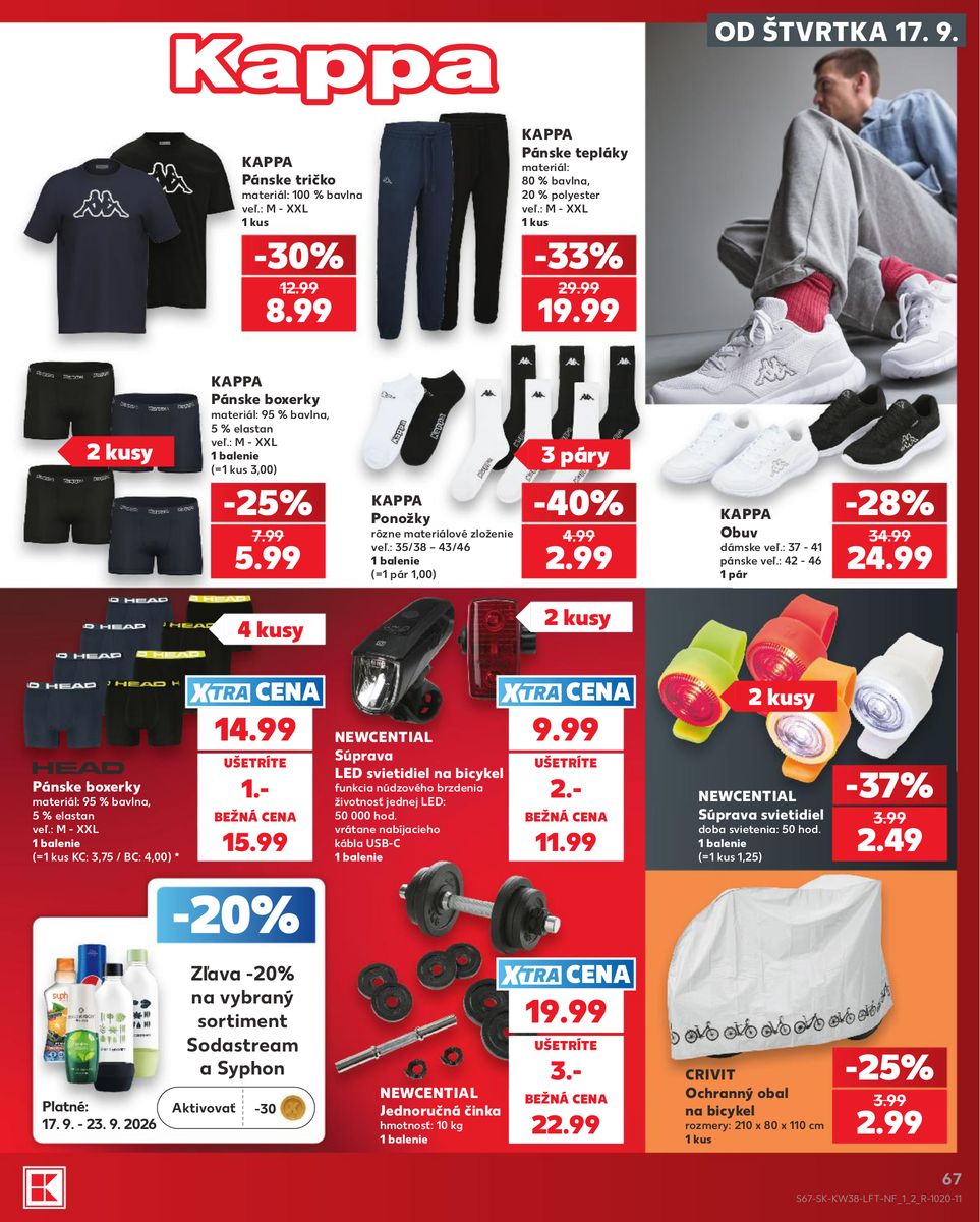 Kaufland catalog page 67 — 2026-09-17 to 2026-09-23