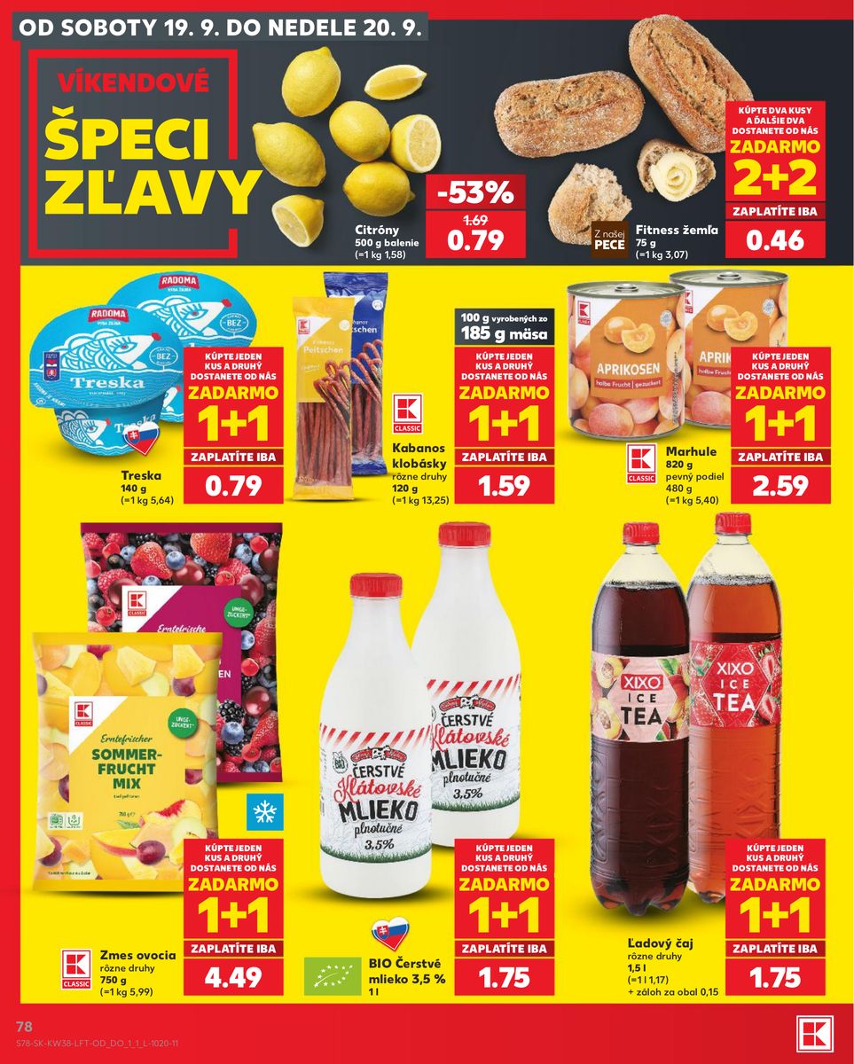 Kaufland catalog page 78 — 2026-09-17 to 2026-09-23