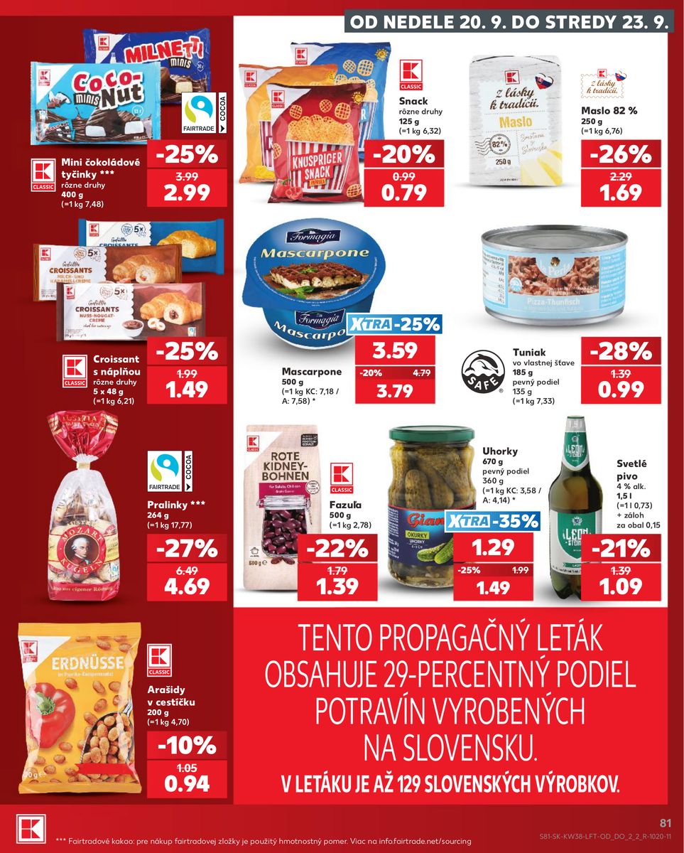Kaufland catalog page 81 — 2026-09-17 to 2026-09-23