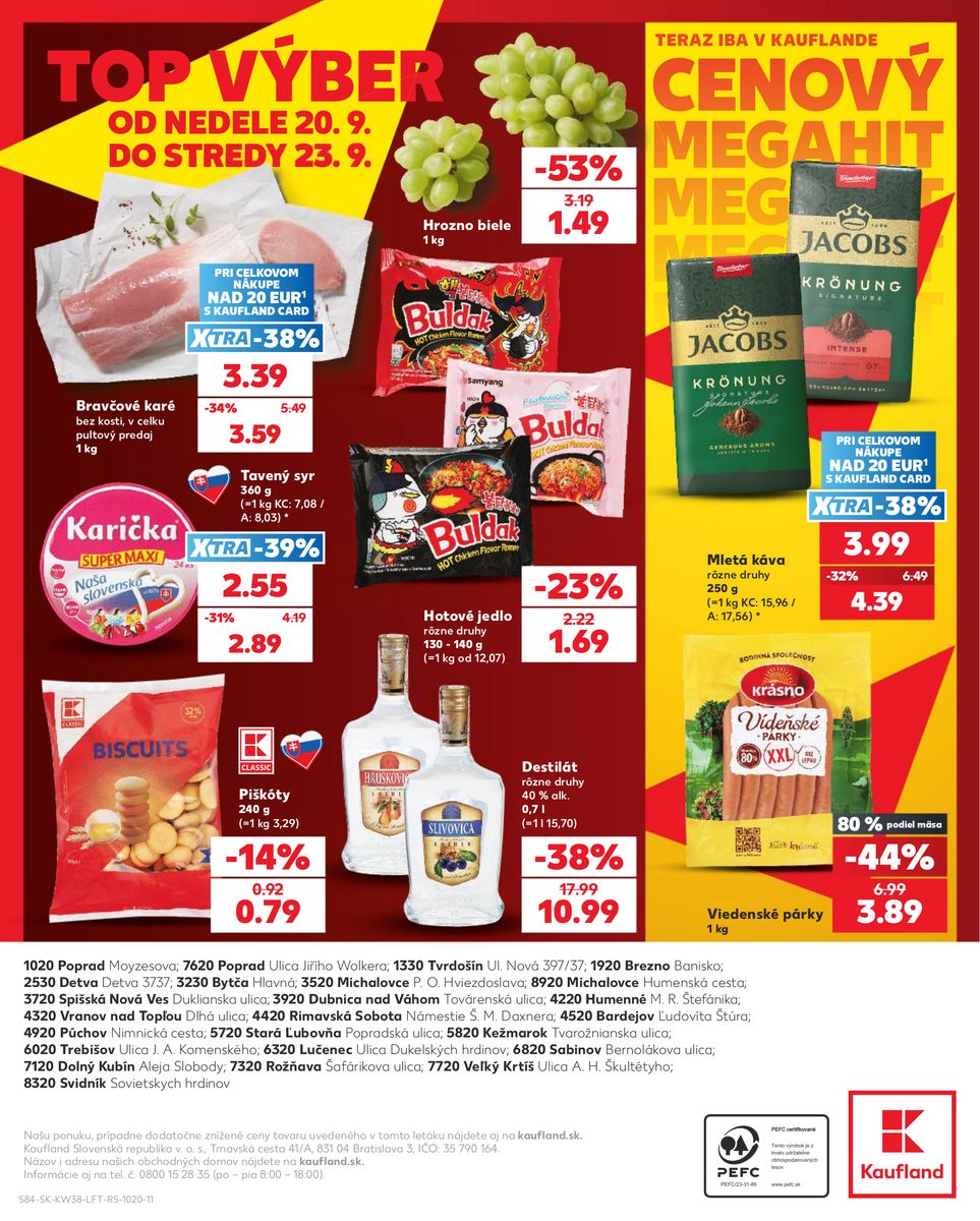 Kaufland catalog page 84 — 2026-09-17 to 2026-09-23