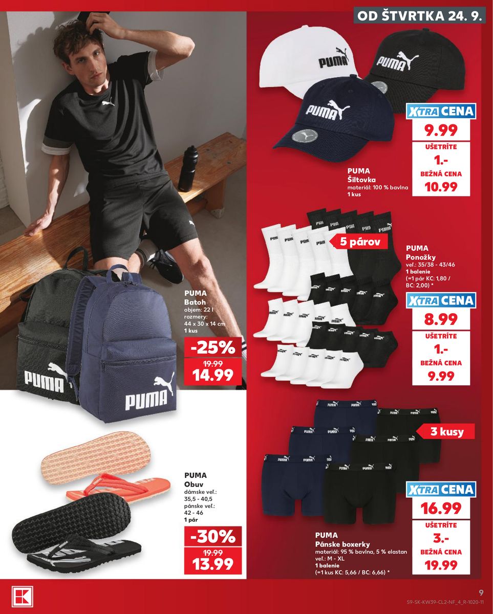 Kaufland catalog page 9 — 2026-09-24 to 2026-09-30