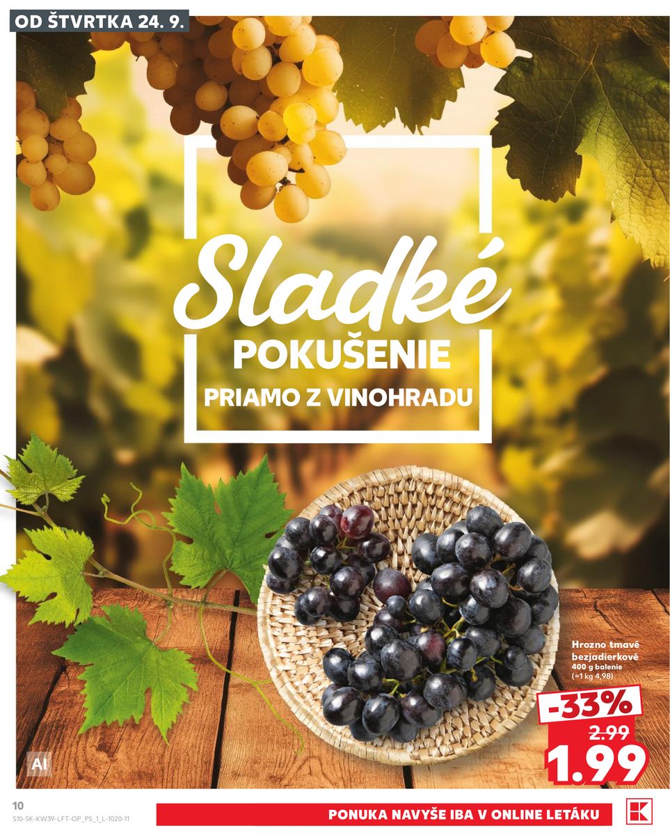 Kaufland catalog page 10 — 2026-09-24 to 2026-09-30