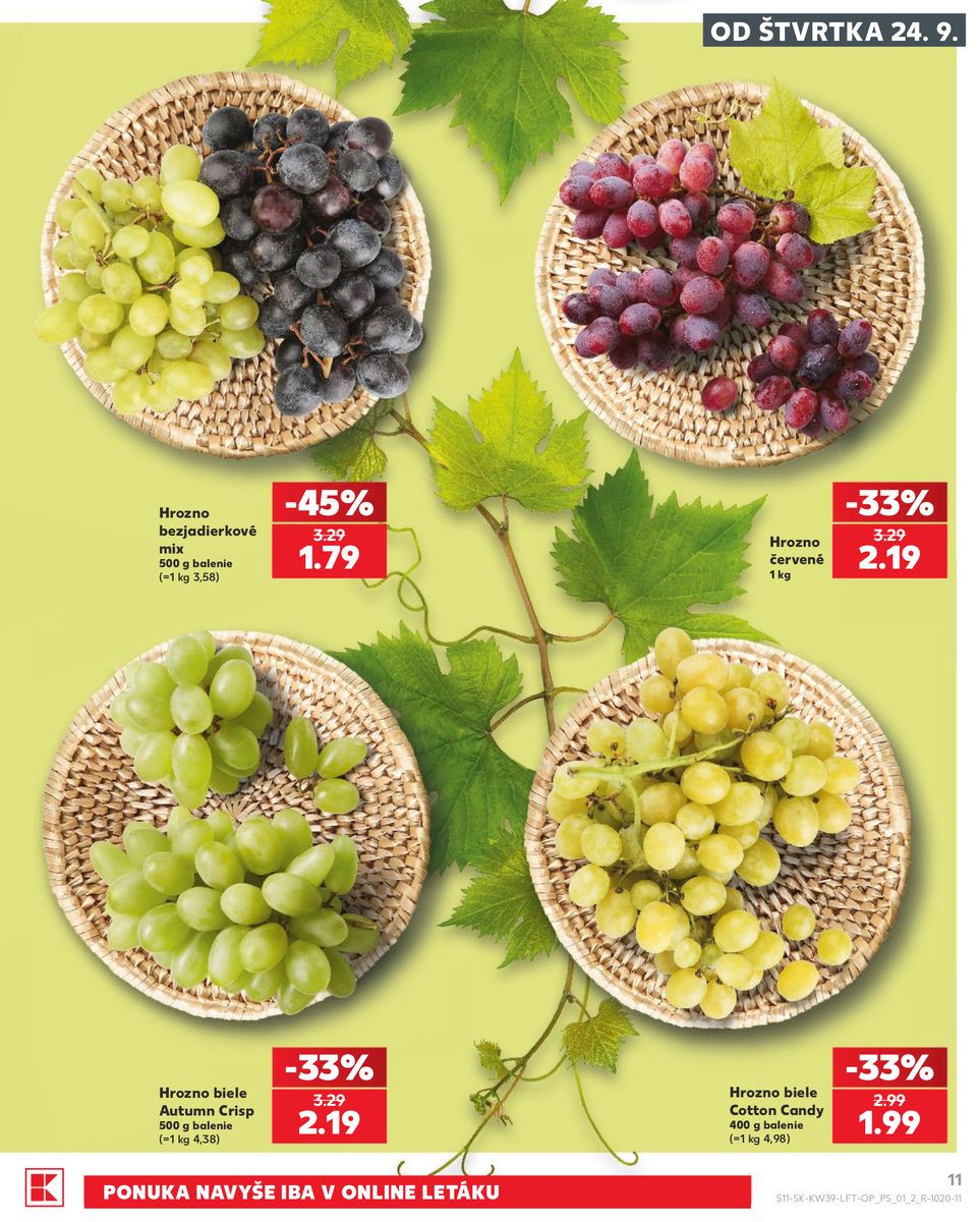 Kaufland catalog page 11 — 2026-09-24 to 2026-09-30