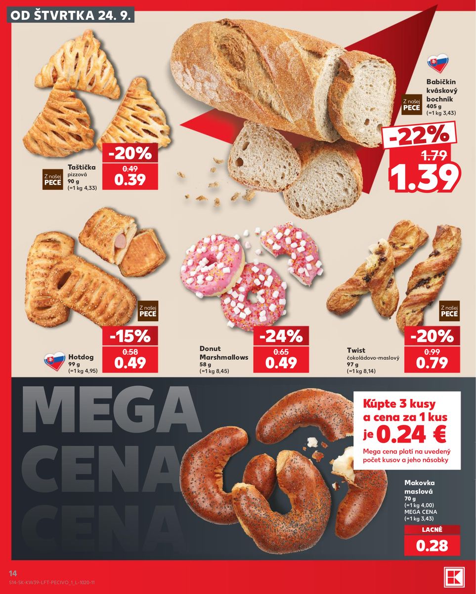Kaufland catalog page 14 — 2026-09-24 to 2026-09-30