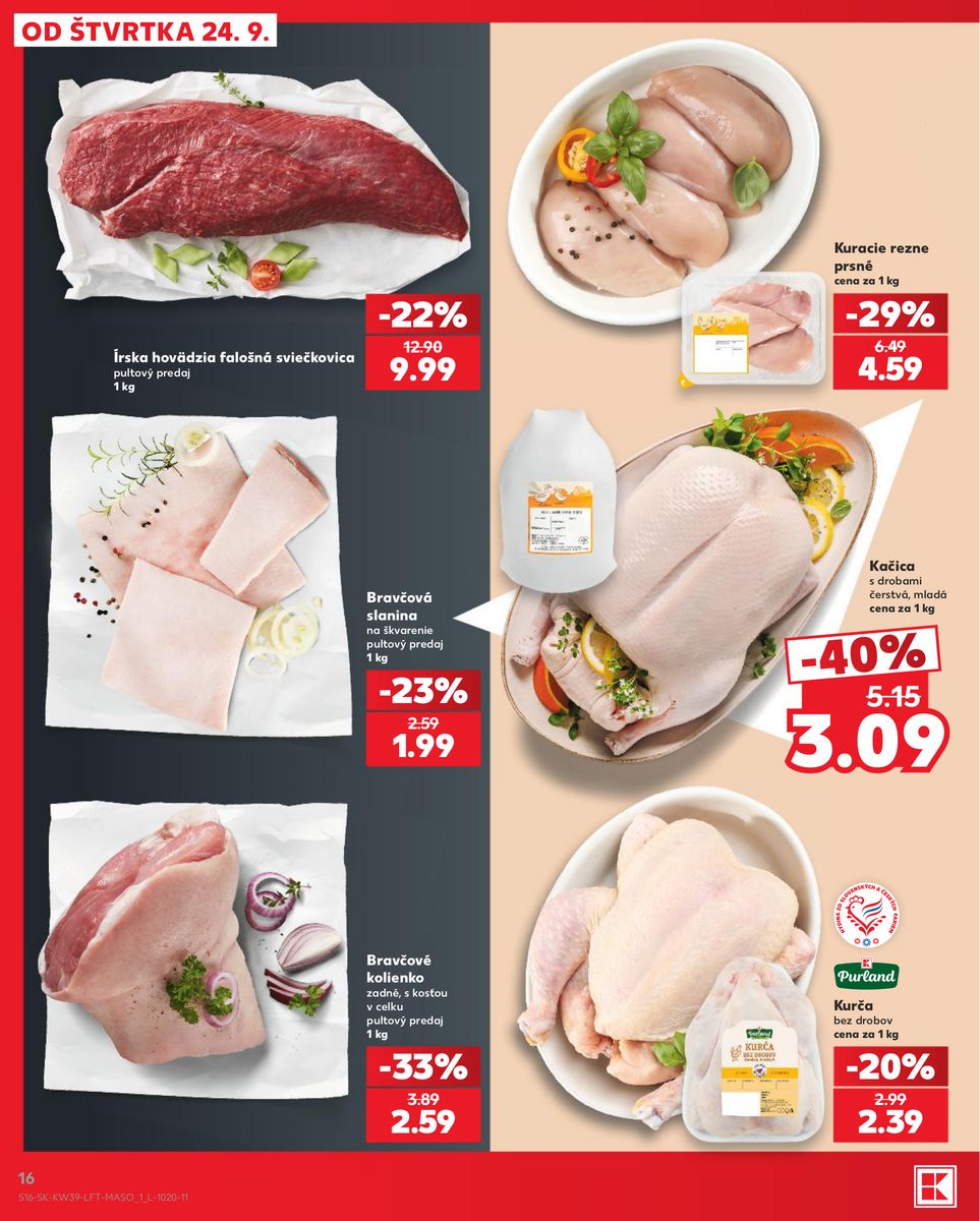 Kaufland catalog page 16 — 2026-09-24 to 2026-09-30