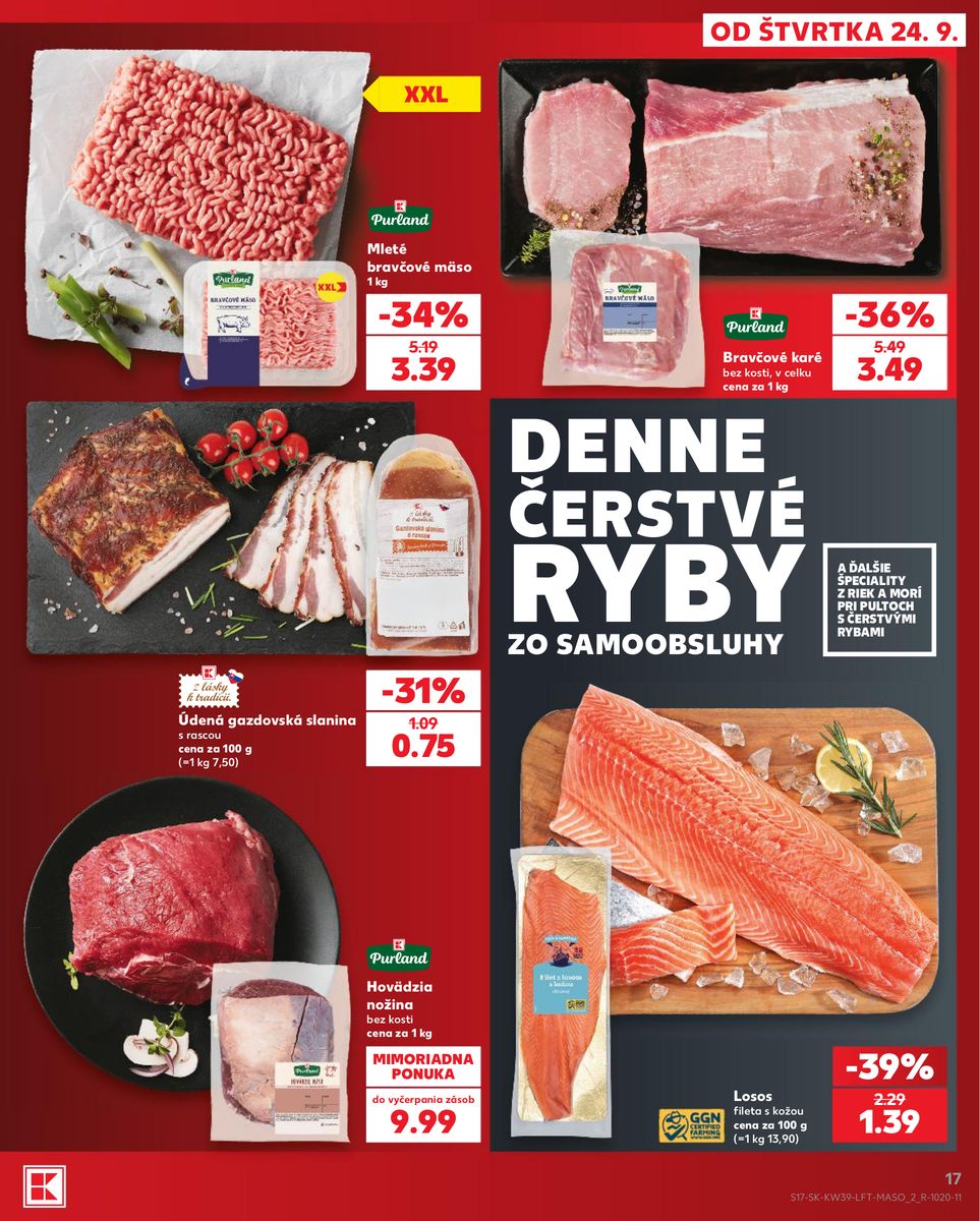 Kaufland catalog page 17 — 2026-09-24 to 2026-09-30