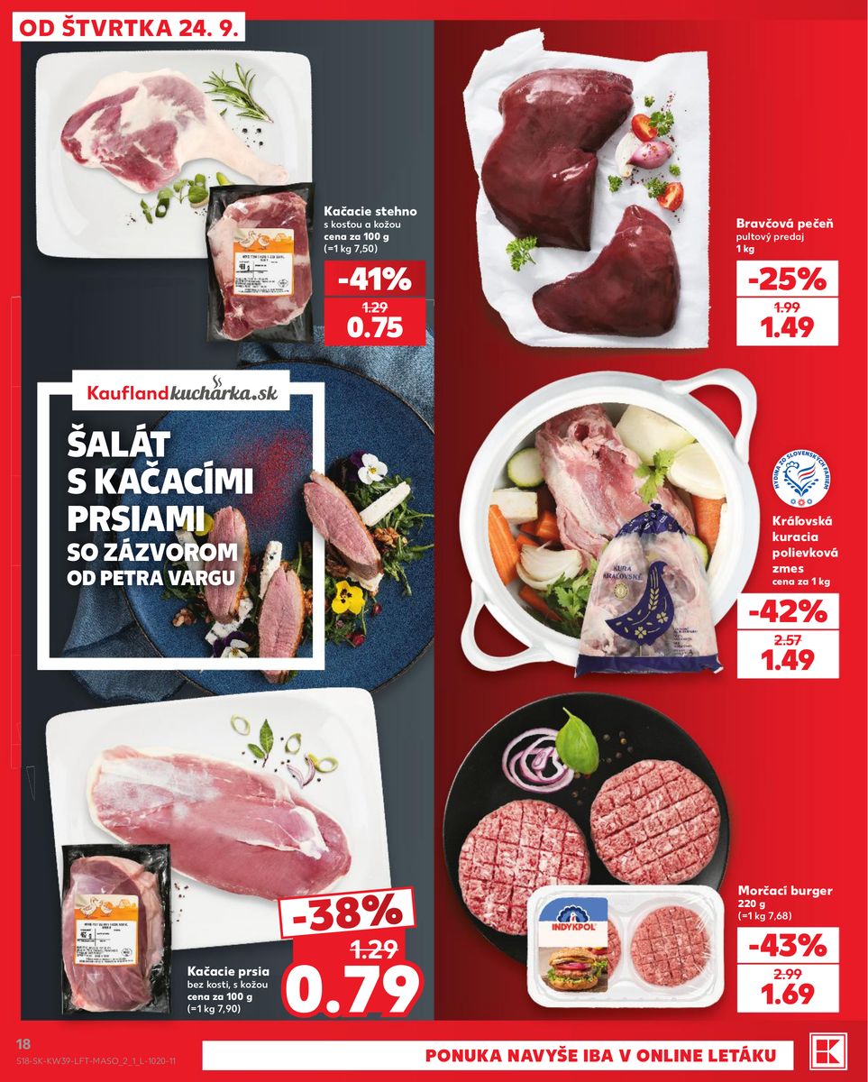 Kaufland catalog page 18 — 2026-09-24 to 2026-09-30