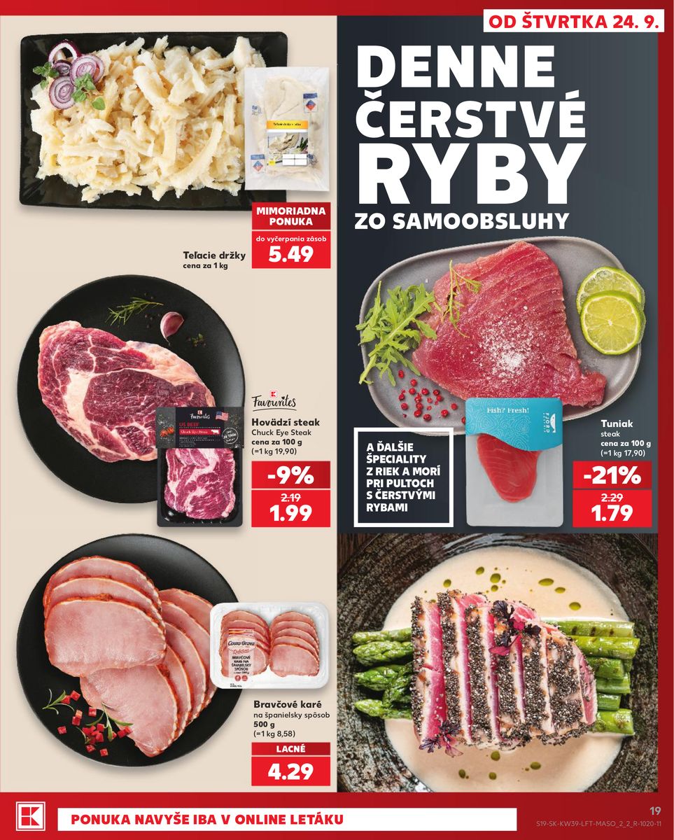 Kaufland catalog page 19 — 2026-09-24 to 2026-09-30