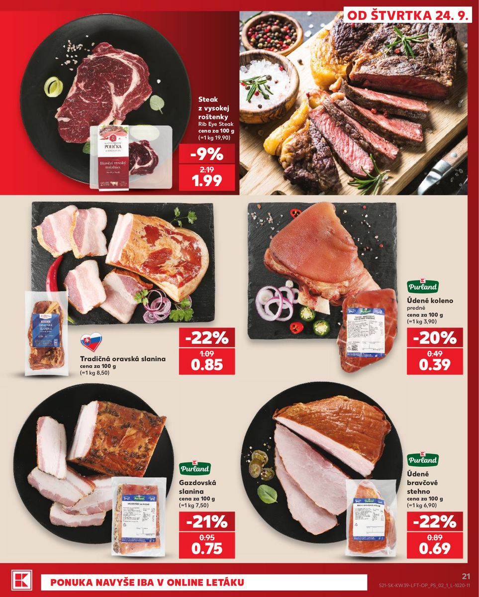 Kaufland catalog page 21 — 2026-09-24 to 2026-09-30