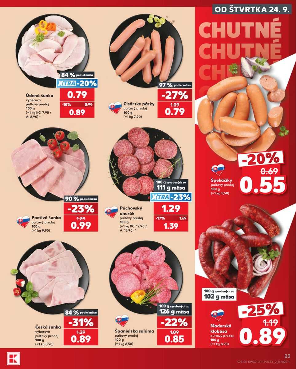 Kaufland catalog page 23 — 2026-09-24 to 2026-09-30