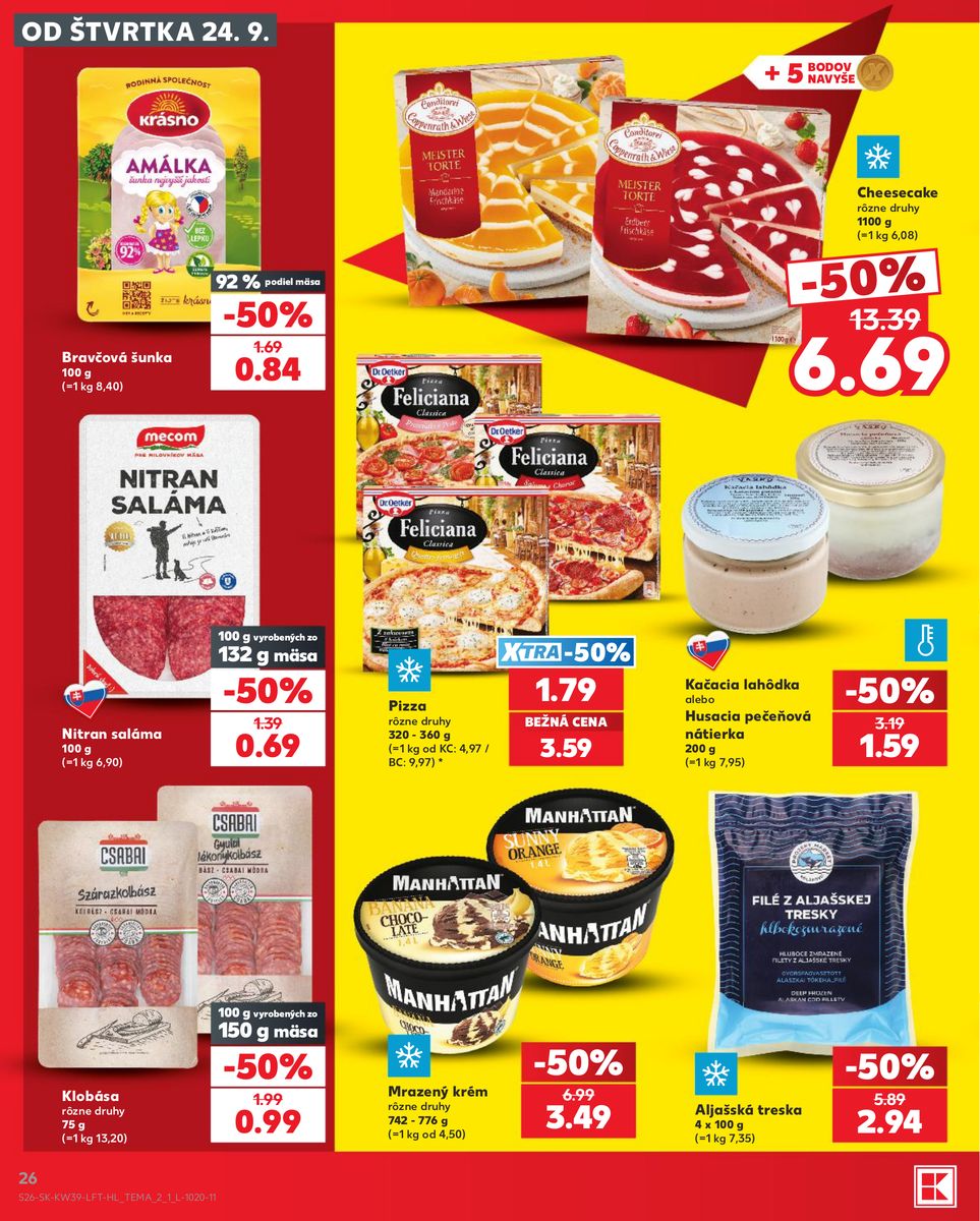 Kaufland catalog page 26 — 2026-09-24 to 2026-09-30