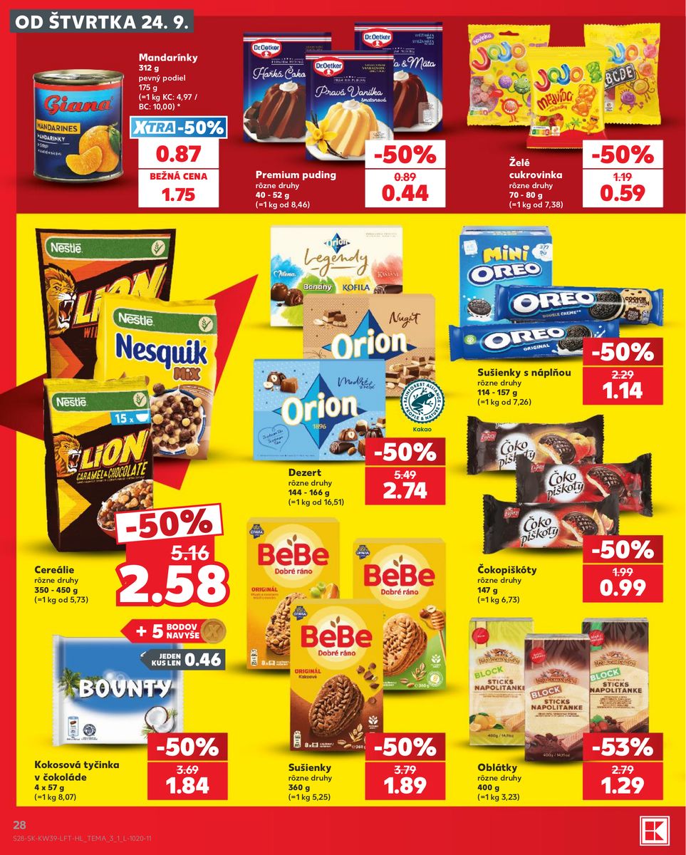 Kaufland catalog page 28 — 2026-09-24 to 2026-09-30