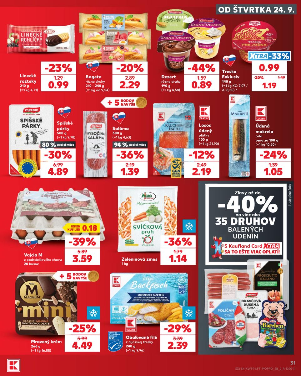 Kaufland catalog page 31 — 2026-09-24 to 2026-09-30