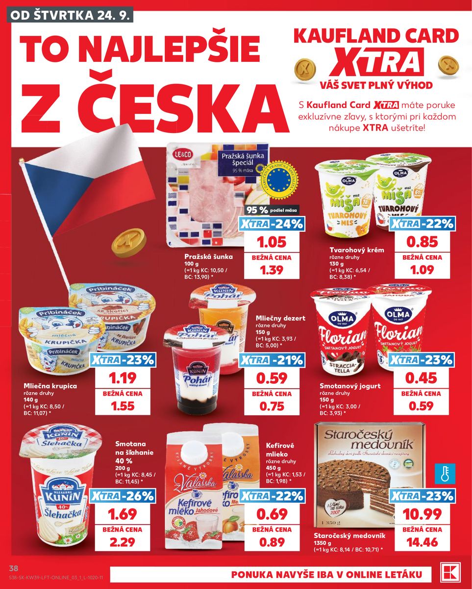 Kaufland catalog page 38 — 2026-09-24 to 2026-09-30