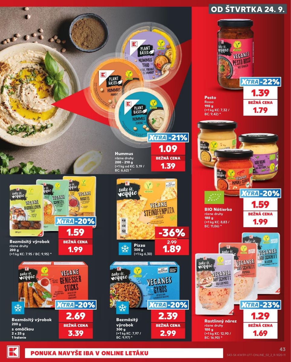 Kaufland catalog page 43 — 2026-09-24 to 2026-09-30