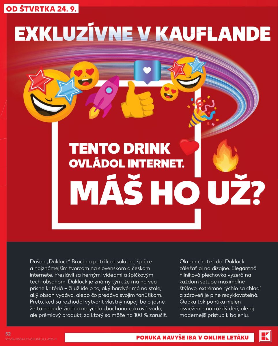 Kaufland catalog page 52 — 2026-09-24 to 2026-09-30