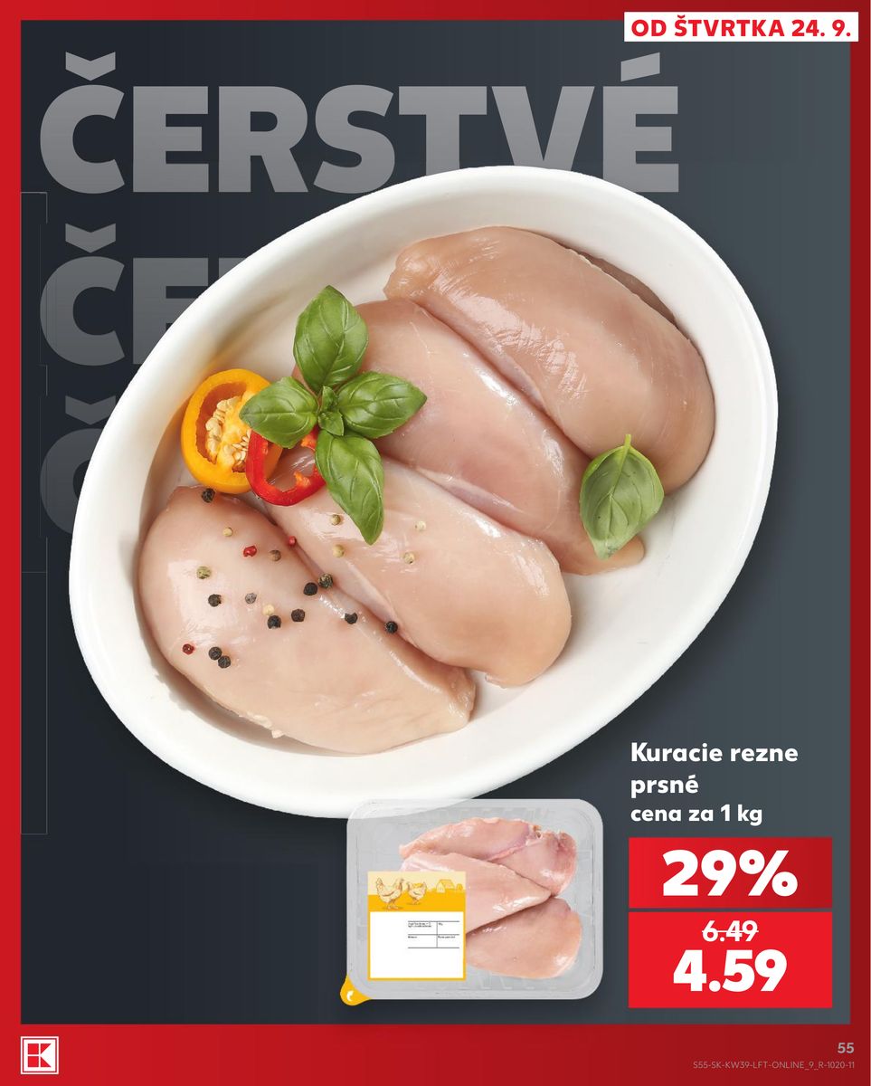 Kaufland catalog page 55 — 2026-09-24 to 2026-09-30