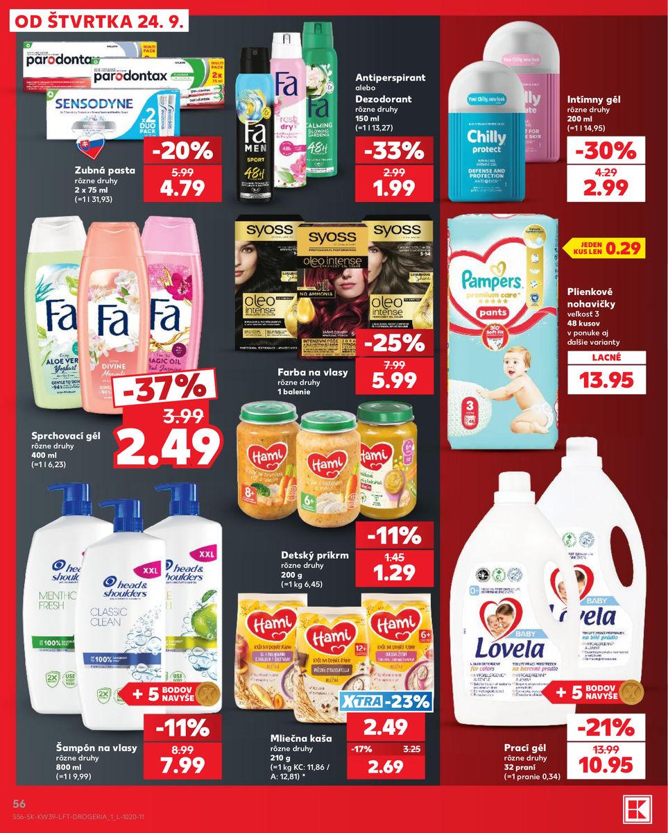 Kaufland catalog page 56 — 2026-09-24 to 2026-09-30
