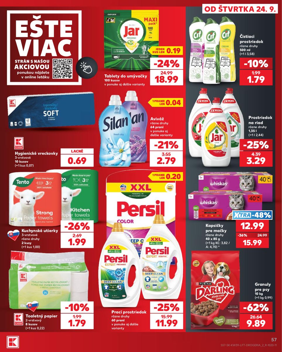 Kaufland catalog page 57 — 2026-09-24 to 2026-09-30