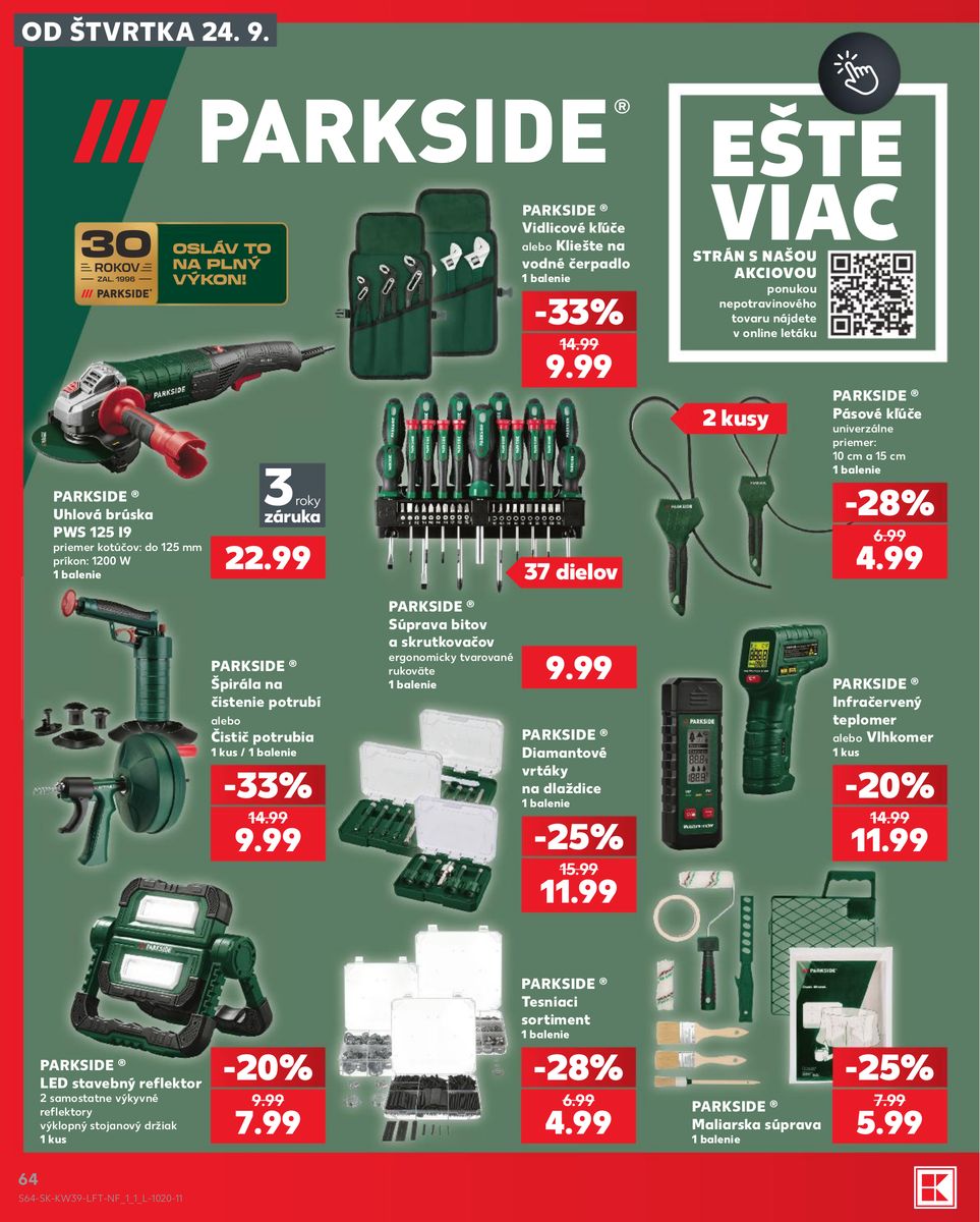 Kaufland catalog page 64 — 2026-09-24 to 2026-09-30