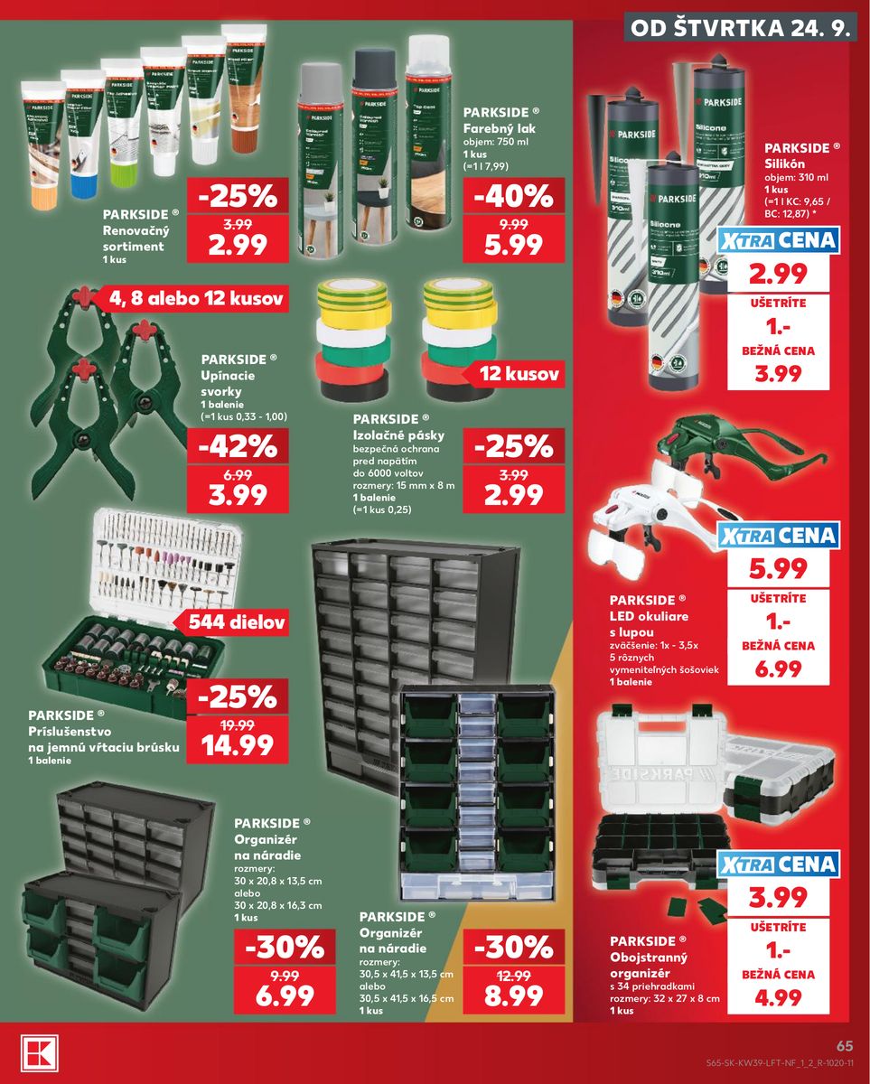 Kaufland catalog page 65 — 2026-09-24 to 2026-09-30