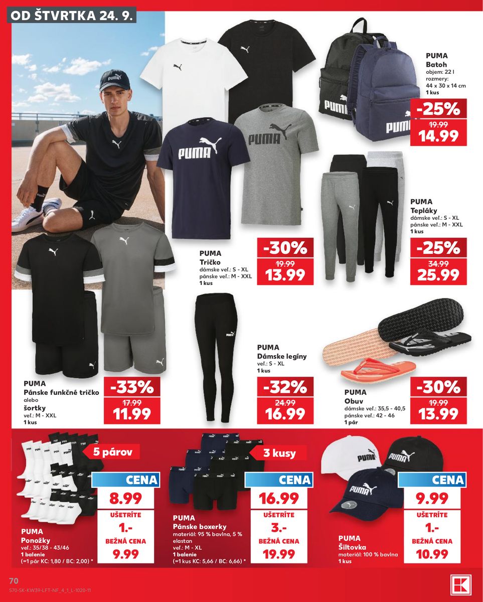 Kaufland catalog page 70 — 2026-09-24 to 2026-09-30