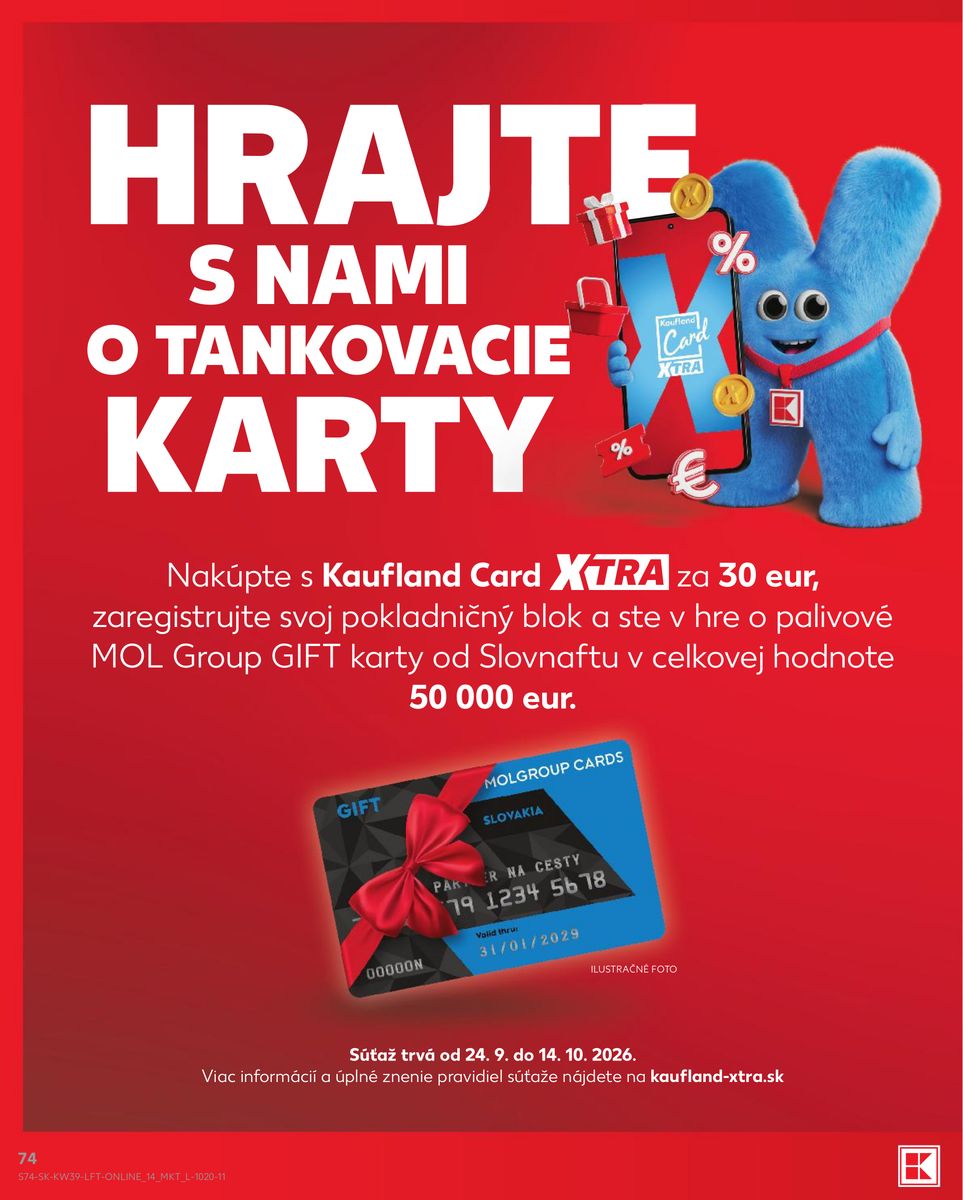 Kaufland catalog page 74 — 2026-09-24 to 2026-09-30