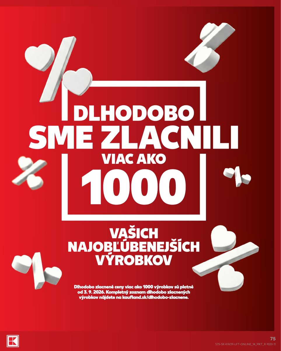 Kaufland catalog page 75 — 2026-09-24 to 2026-09-30