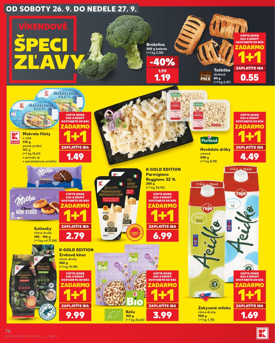 Kaufland catalog page 76 — 2026-09-24 to 2026-09-30