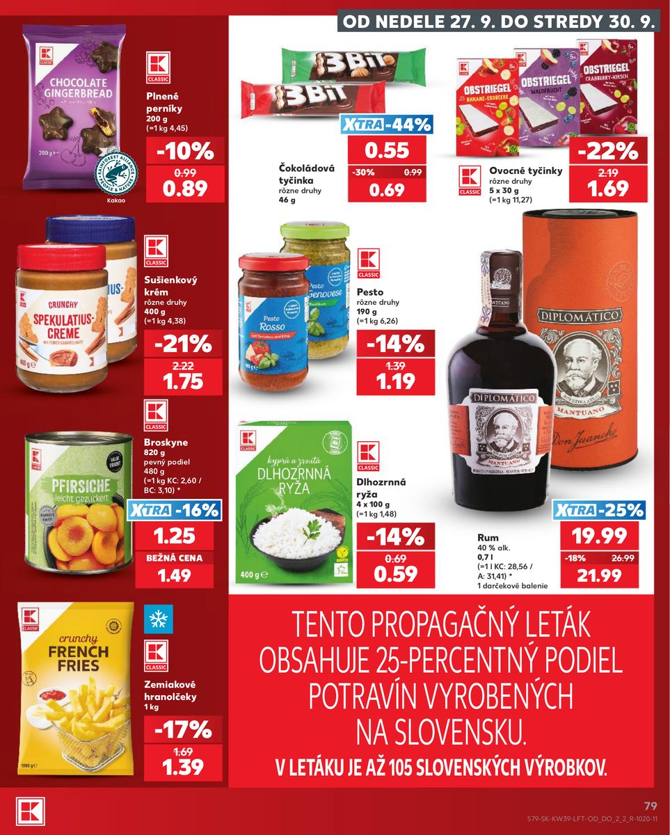 Kaufland catalog page 79 — 2026-09-24 to 2026-09-30