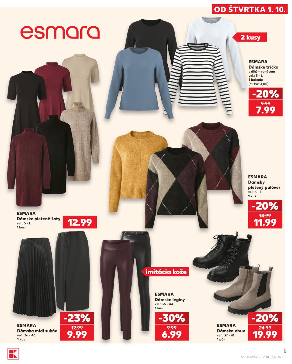 Kaufland catalog page 5 — 2026-10-01 to 2026-10-07
