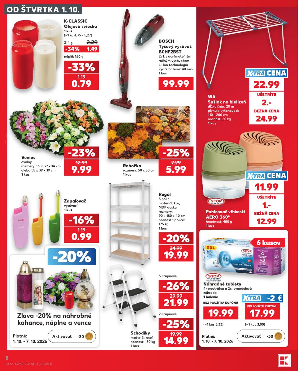 Kaufland catalog page 8 — 2026-10-01 to 2026-10-07