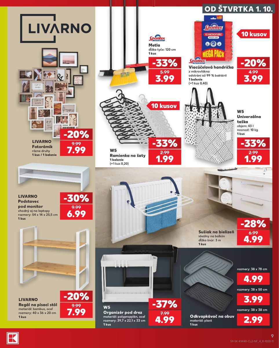 Kaufland catalog page 9 — 2026-10-01 to 2026-10-07