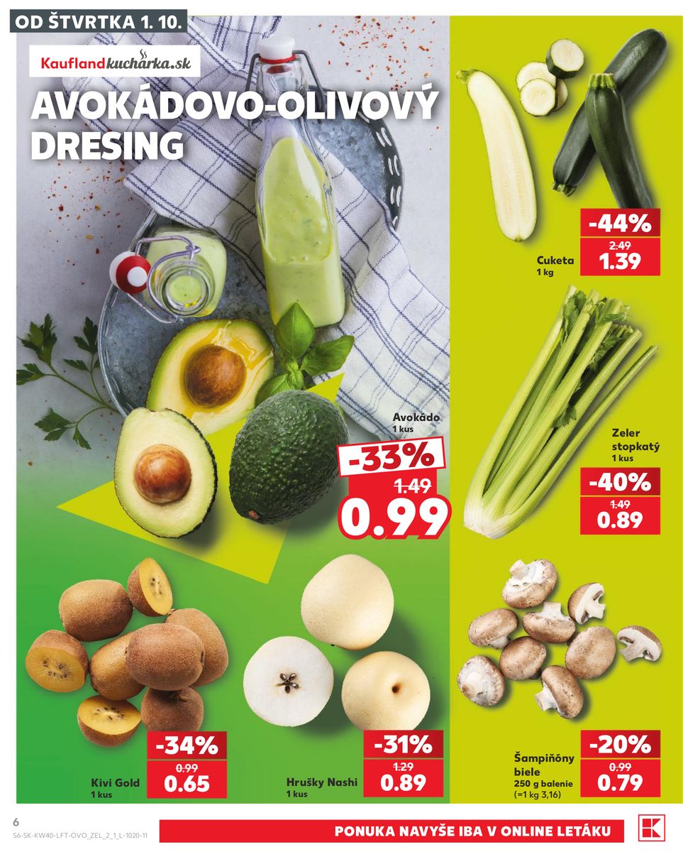 Kaufland catalog page 6 — 2026-10-01 to 2026-10-07