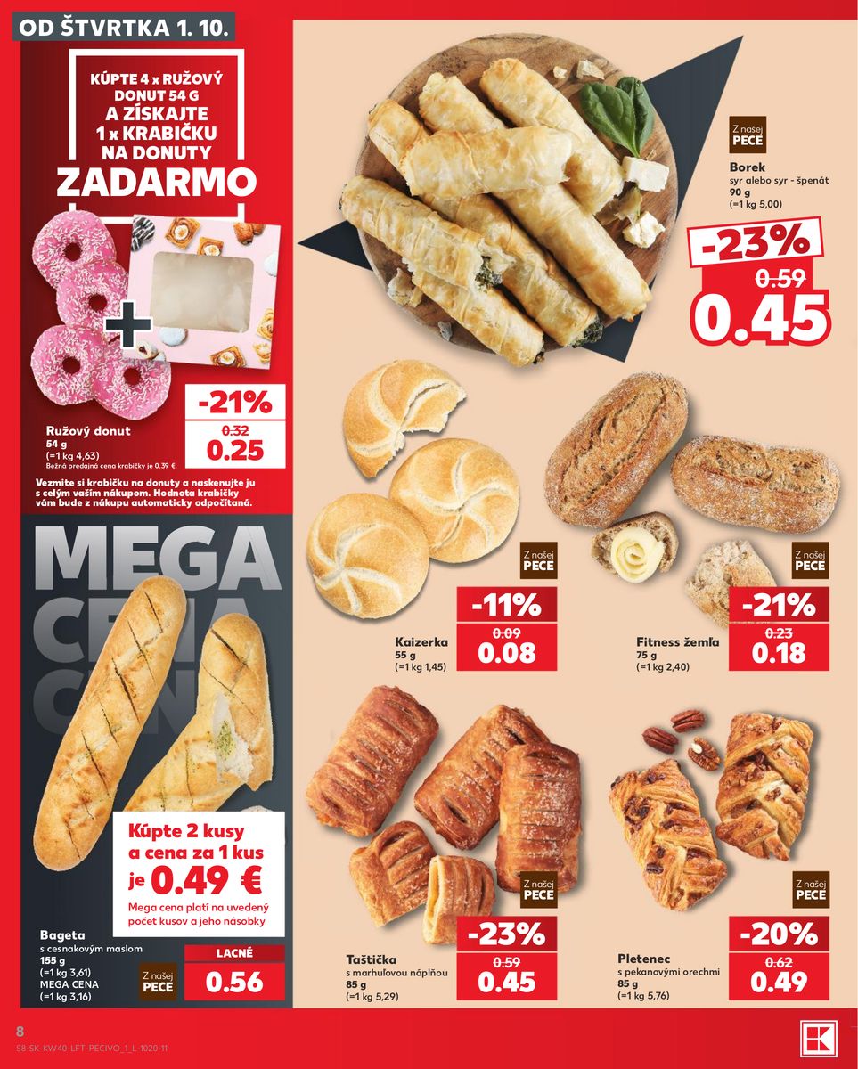 Kaufland catalog page 8 — 2026-10-01 to 2026-10-07