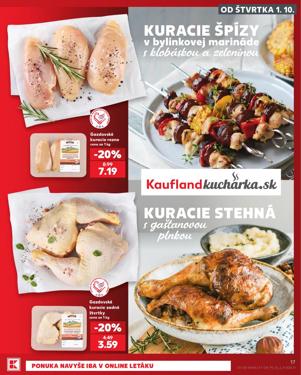Kaufland catalog page 17 — 2026-10-01 to 2026-10-07