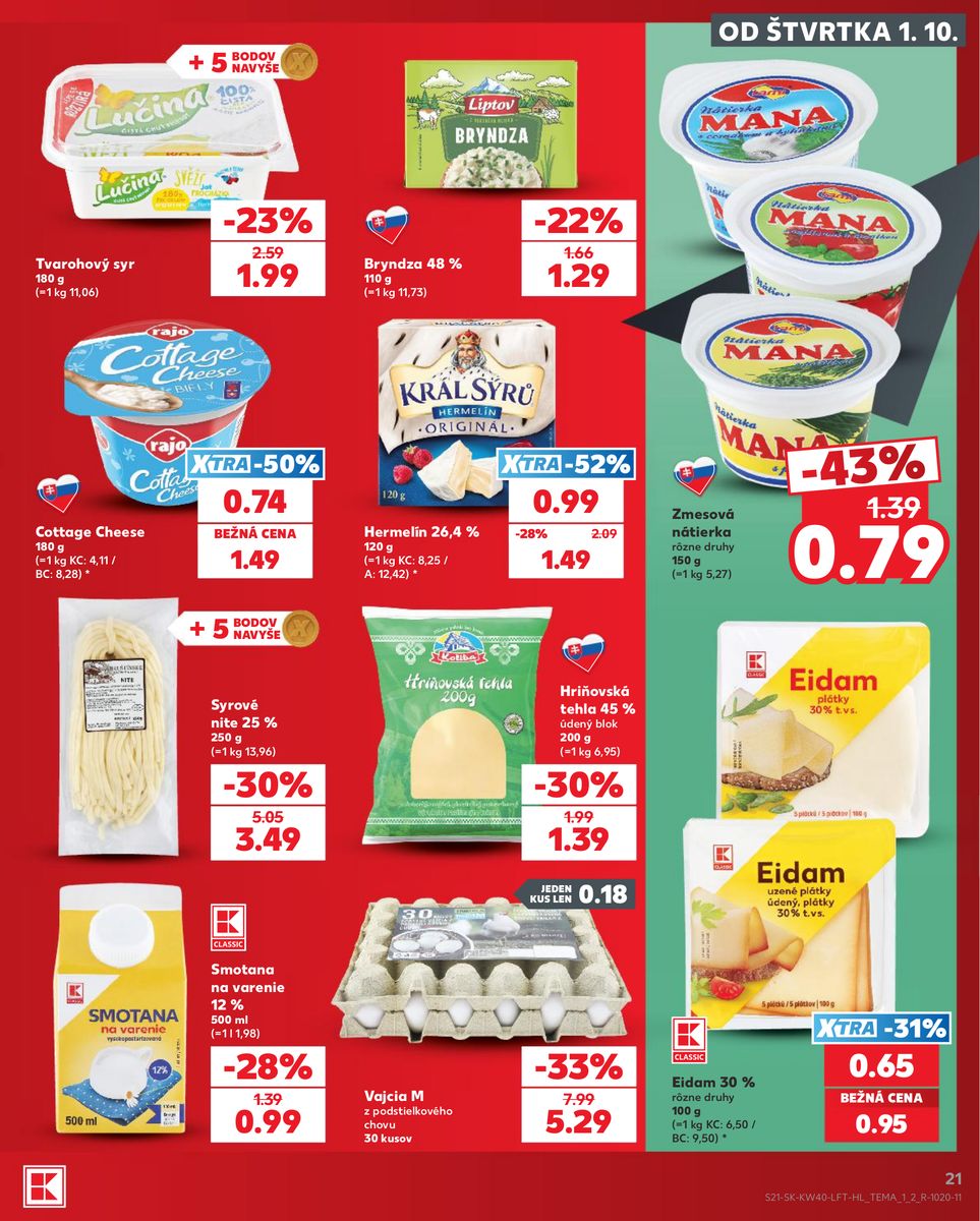Kaufland catalog page 21 — 2026-10-01 to 2026-10-07