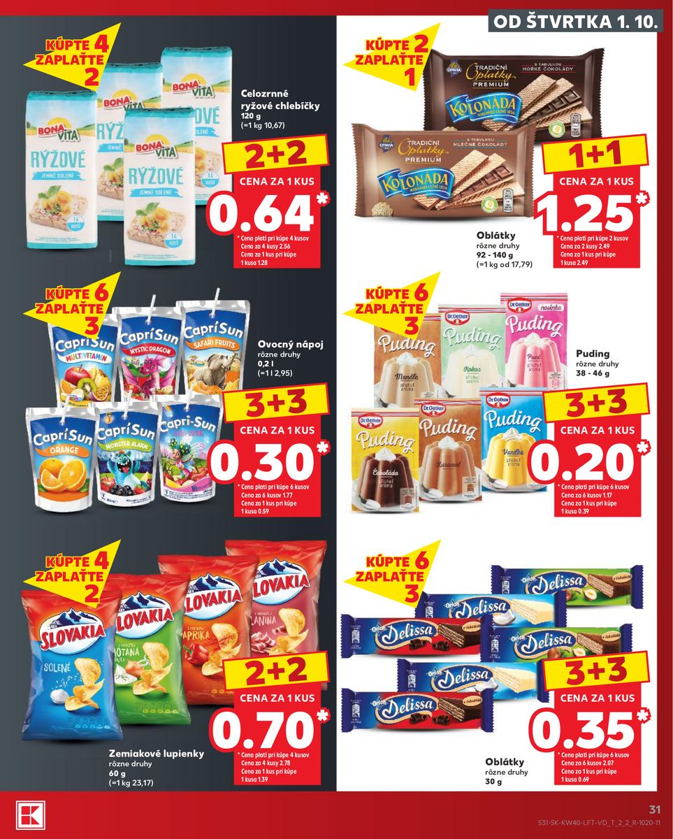 Kaufland catalog page 31 — 2026-10-01 to 2026-10-07