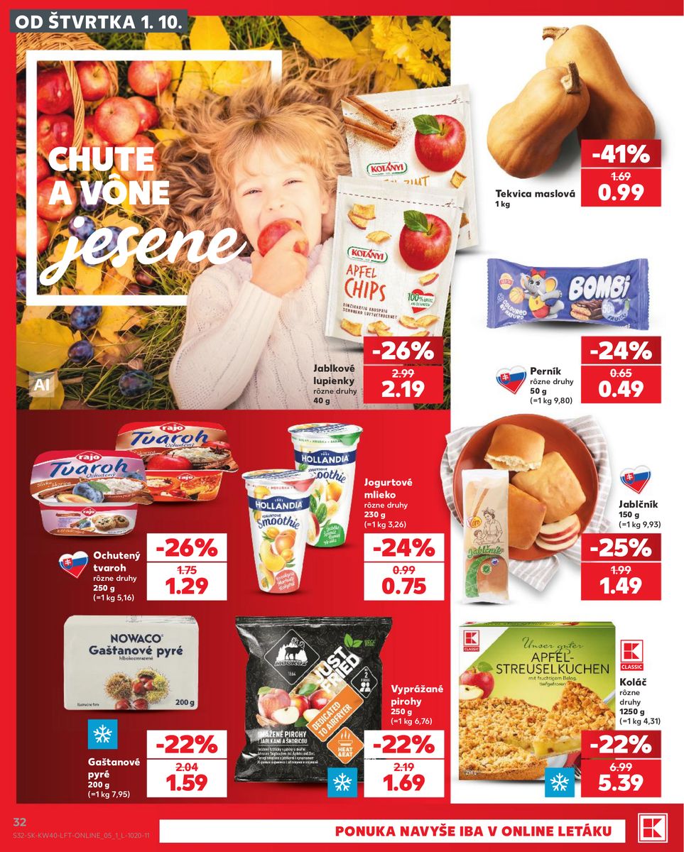 Kaufland catalog page 32 — 2026-10-01 to 2026-10-07
