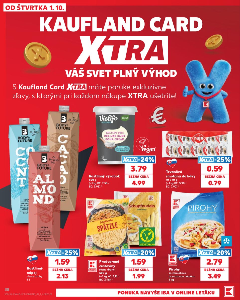 Kaufland catalog page 38 — 2026-10-01 to 2026-10-07