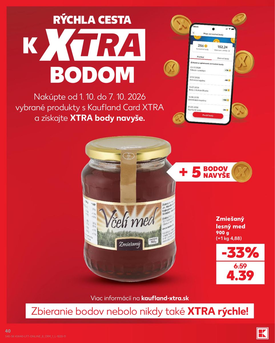 Kaufland catalog page 40 — 2026-10-01 to 2026-10-07