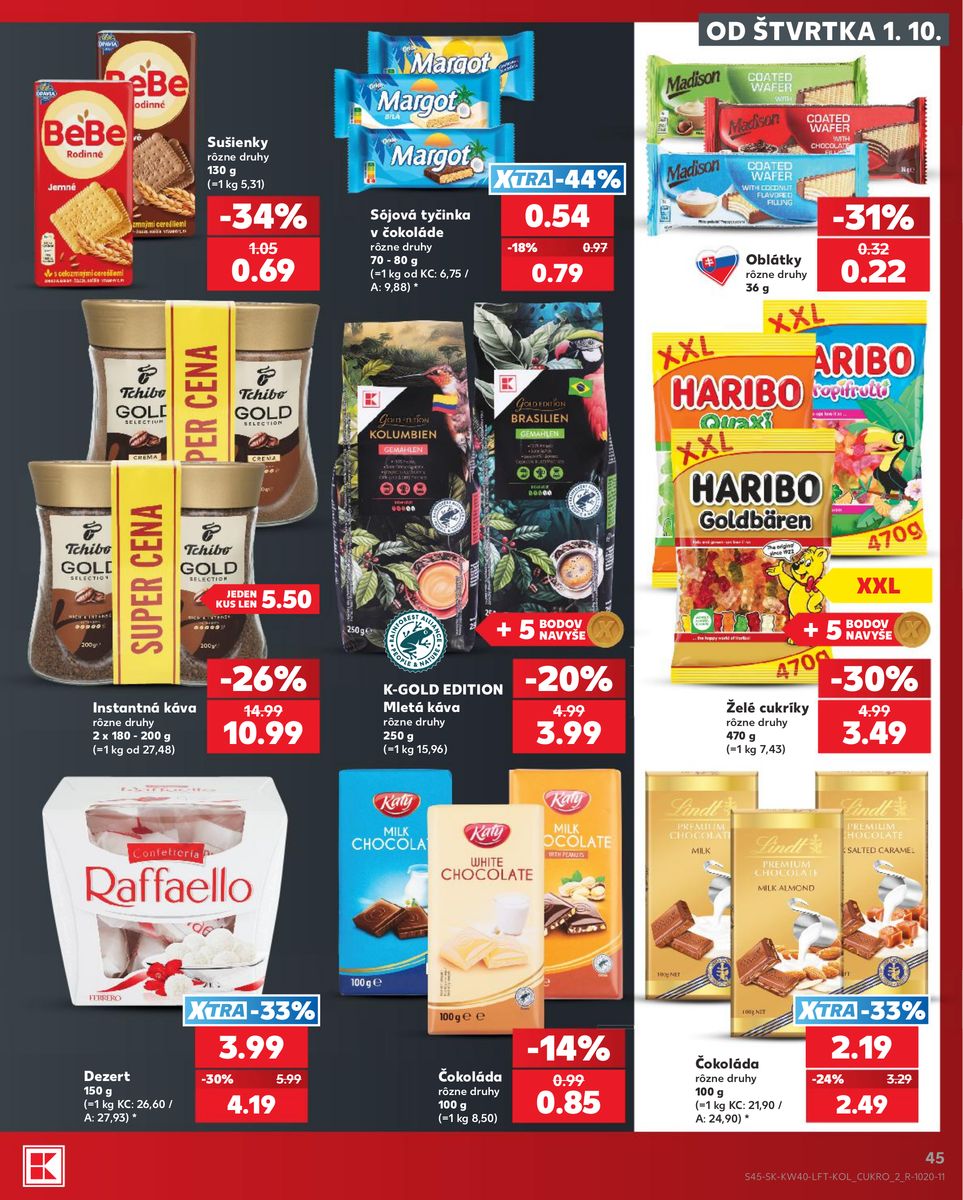 Kaufland catalog page 45 — 2026-10-01 to 2026-10-07