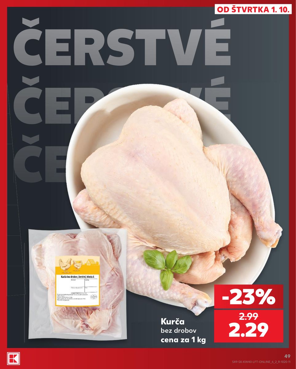 Kaufland catalog page 49 — 2026-10-01 to 2026-10-07