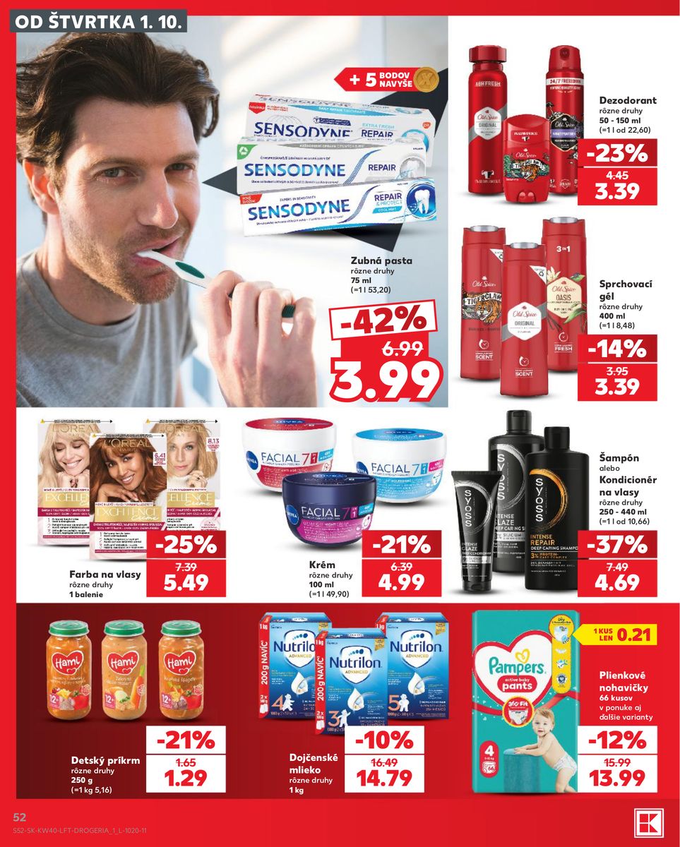 Kaufland catalog page 52 — 2026-10-01 to 2026-10-07