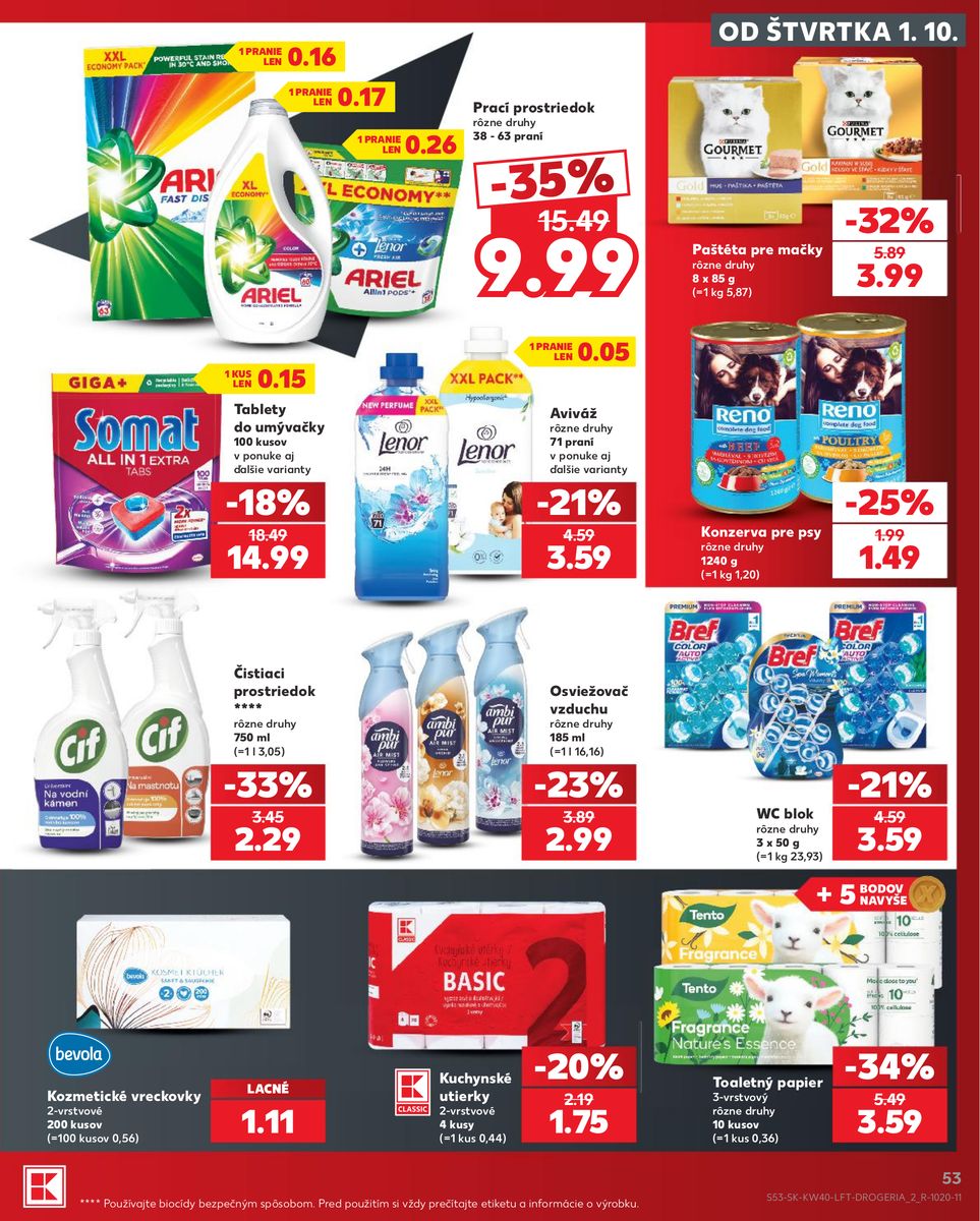 Kaufland catalog page 53 — 2026-10-01 to 2026-10-07