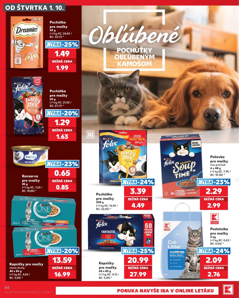 Kaufland catalog page 54 — 2026-10-01 to 2026-10-07