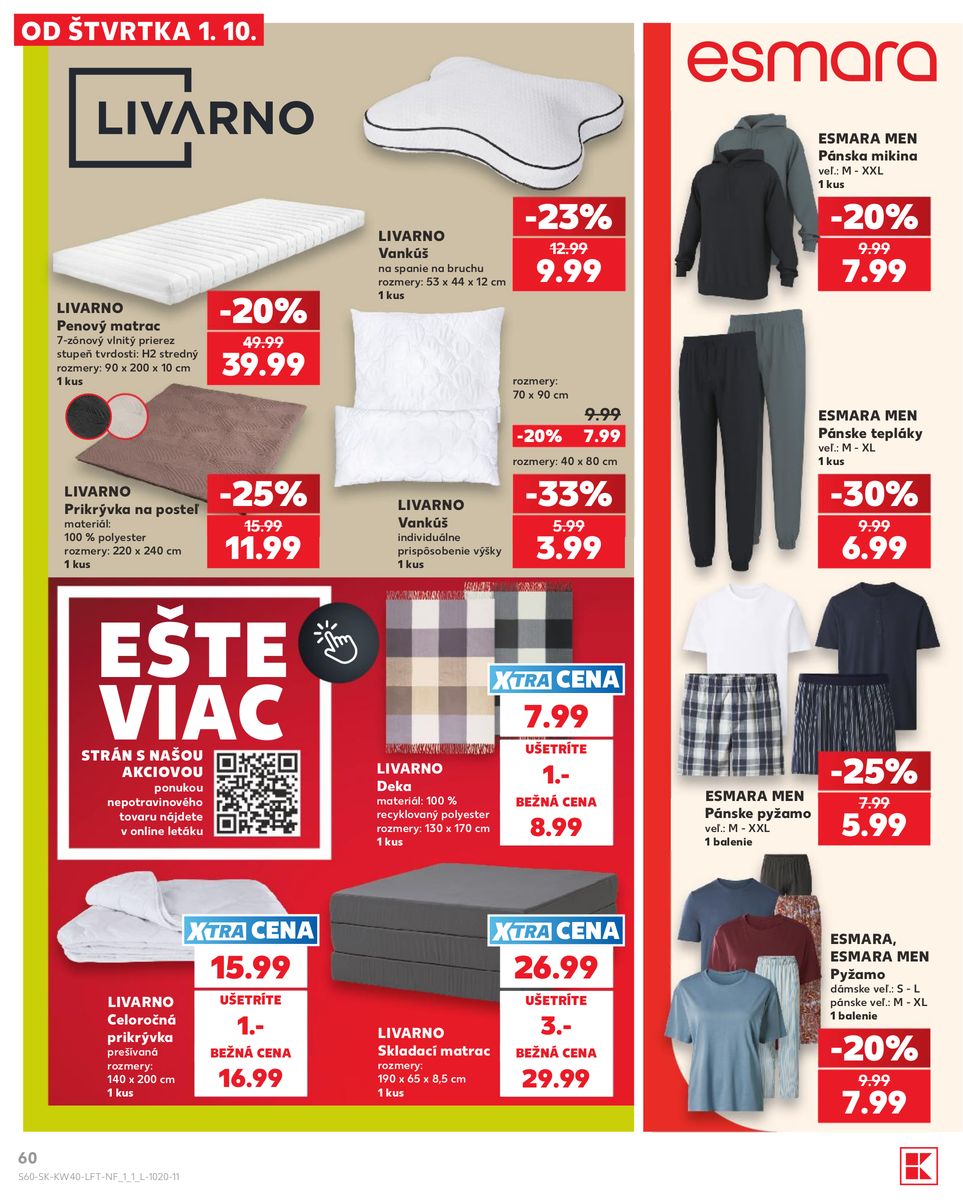 Kaufland catalog page 60 — 2026-10-01 to 2026-10-07