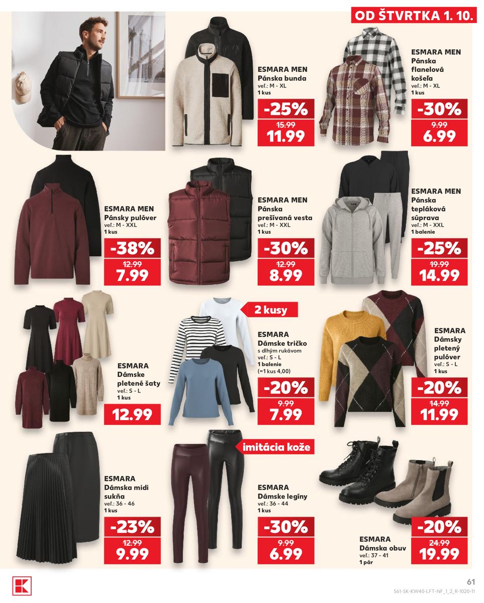 Kaufland catalog page 61 — 2026-10-01 to 2026-10-07