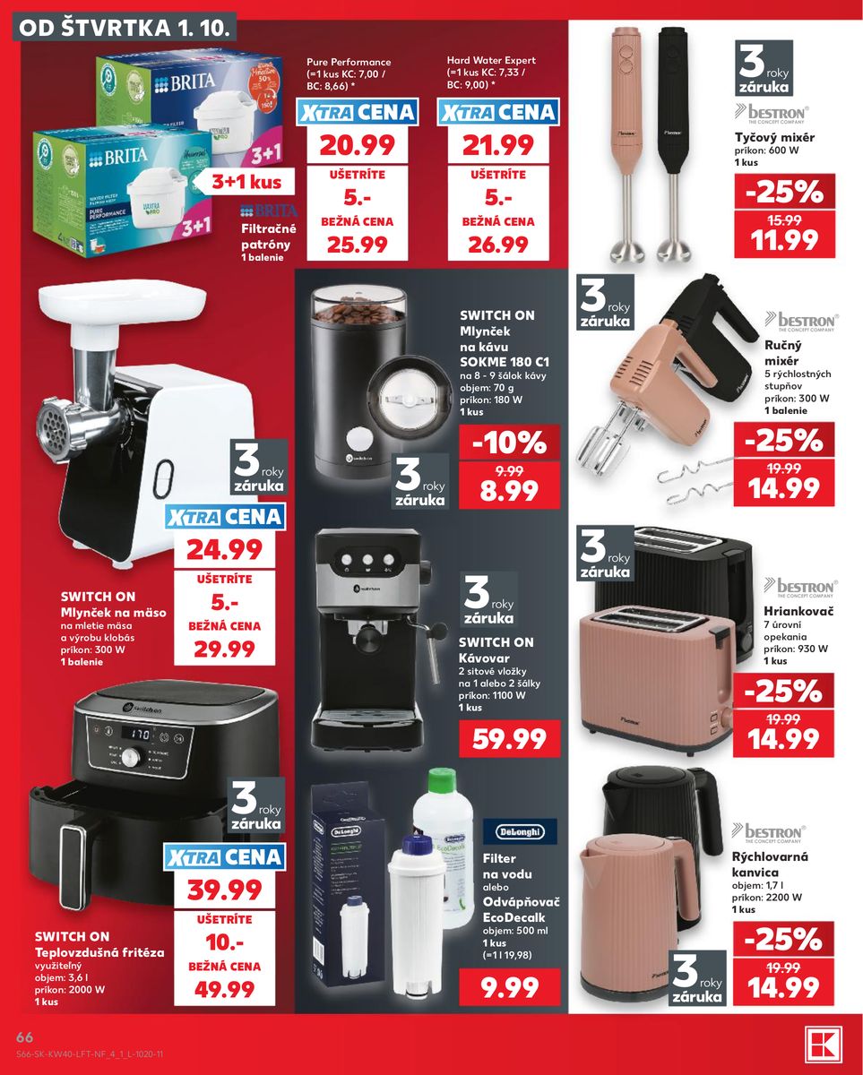 Kaufland catalog page 66 — 2026-10-01 to 2026-10-07