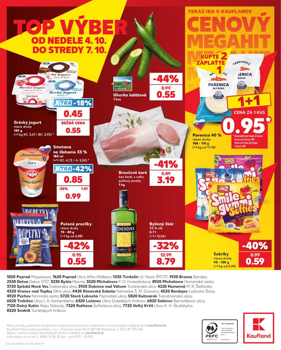 Kaufland catalog page 76 — 2026-10-01 to 2026-10-07